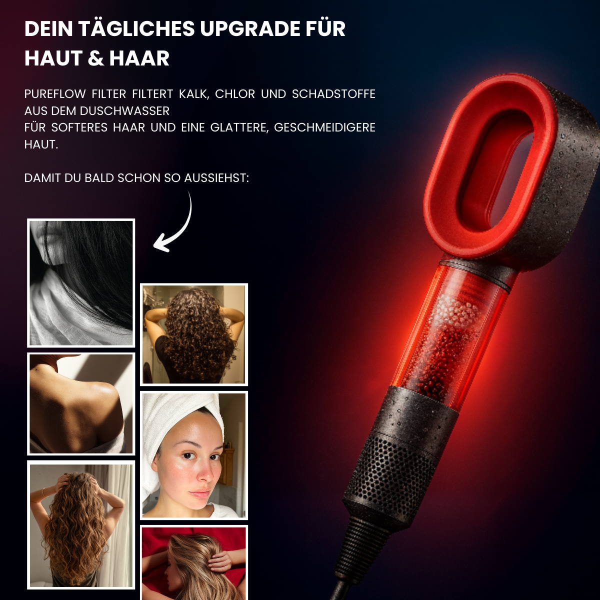 PureFlow™ 3in1 Spa-Filterduschkopf