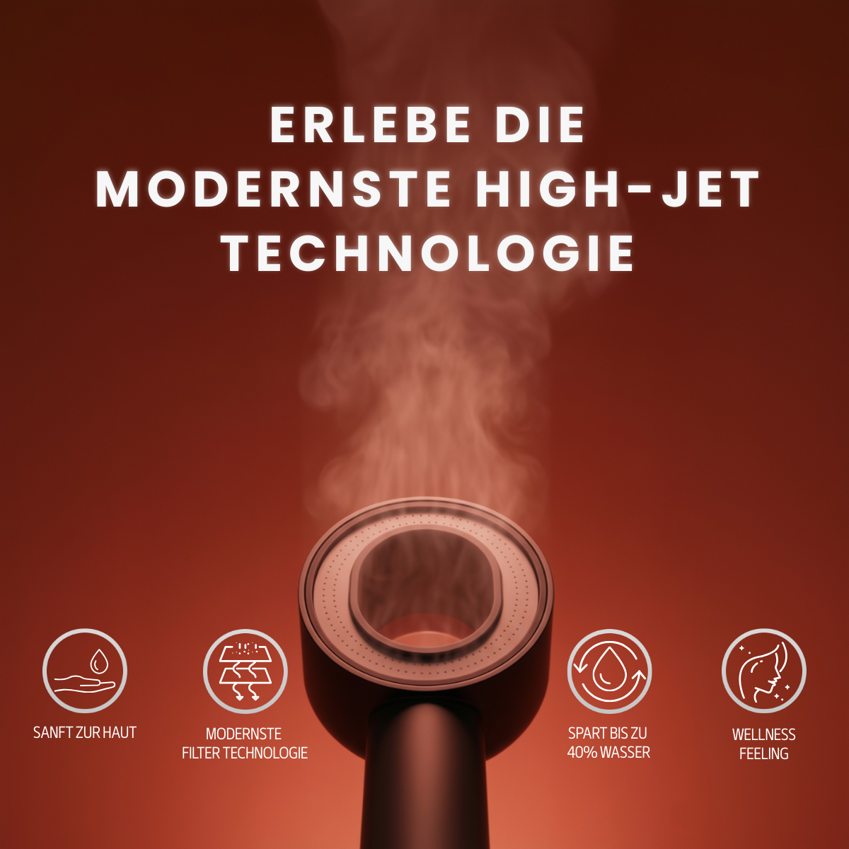 PureFlow™ 3in1 Spa-Filterduschkopf