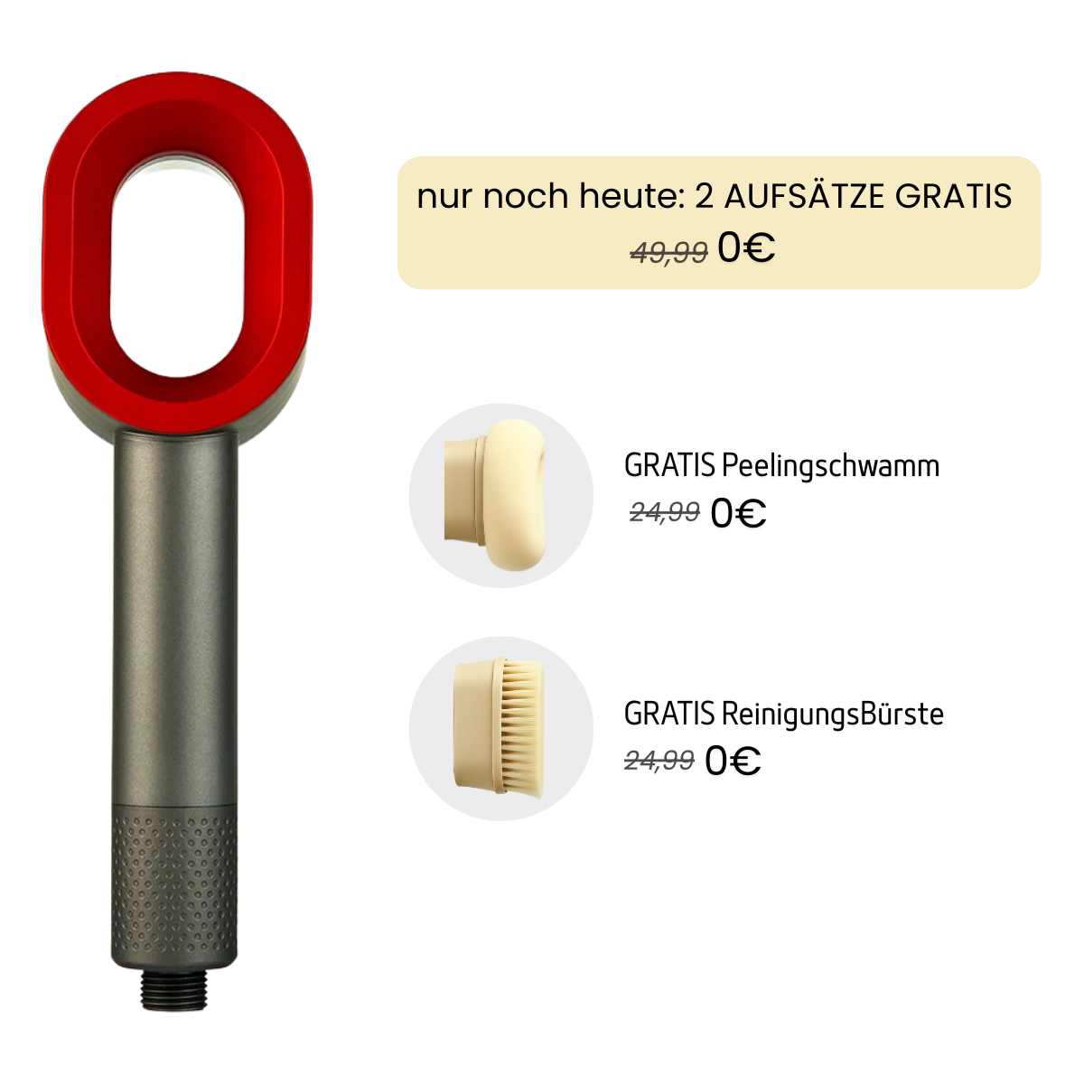 PureFlow™ 3in1 Spa-Filterduschkopf